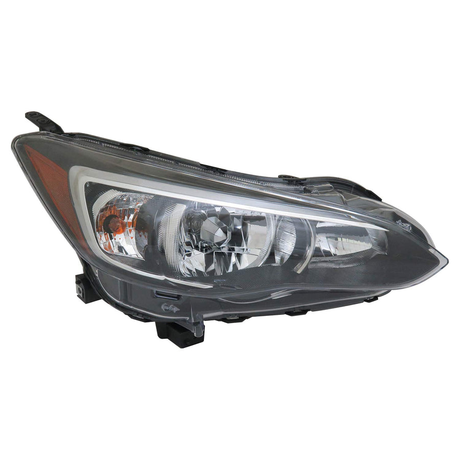 Right TYC Headlight Assembly Compatible with 2017-2020 Subaru Impreza