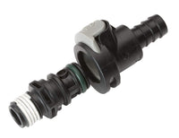 Attwood Universal Male and Female 8838US6 Sprayless Connector with Thread Sealant