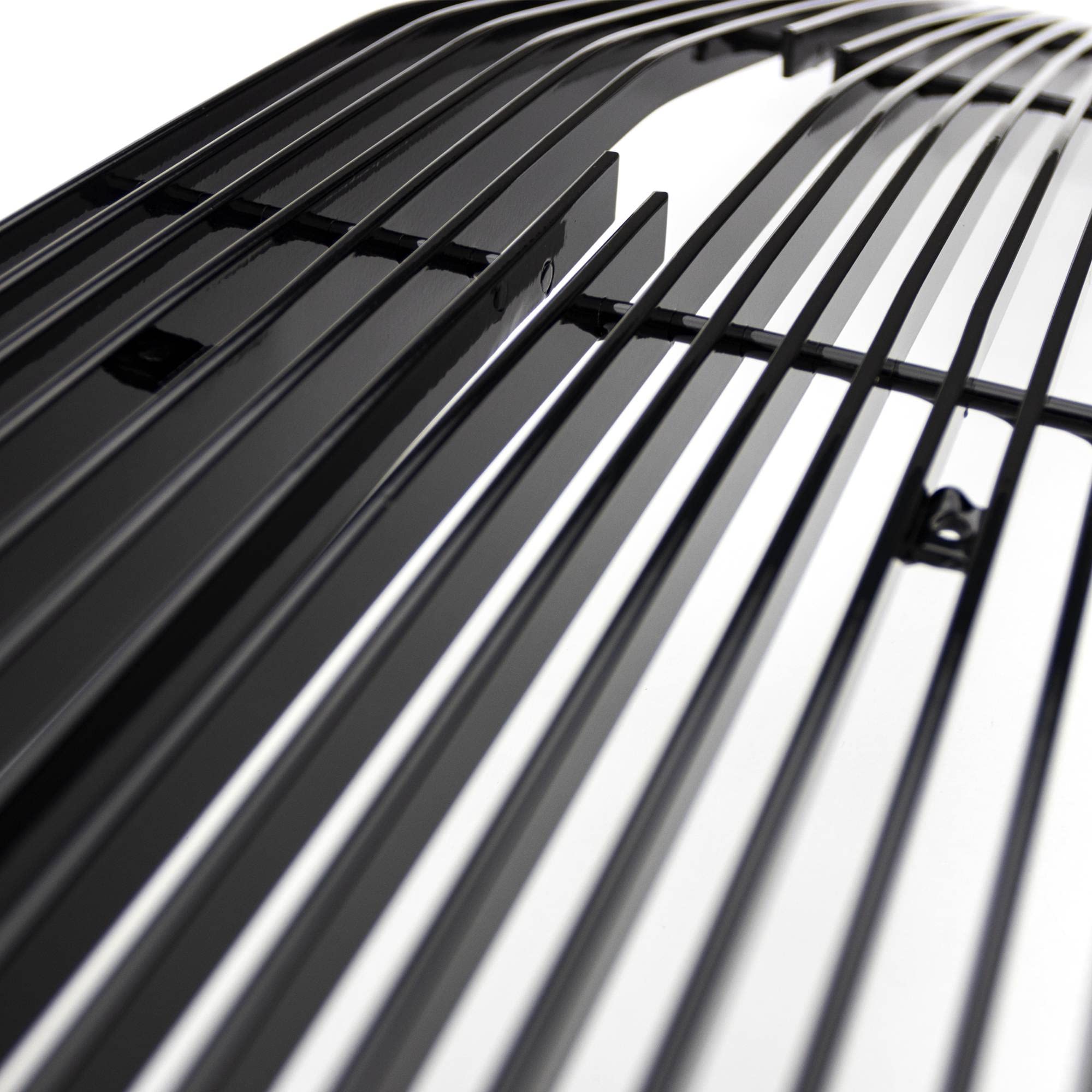 2014-2015 Silverado 1500 T-Rex Grilles Billet Grille, Black, 2 Pc, Replacement - PN #20121B