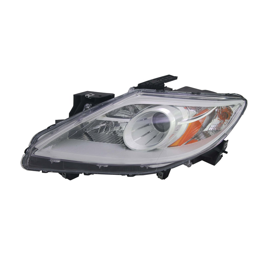 Left TYC Headlight Assembly Compatible with 2010-2012 Mazda CX-9