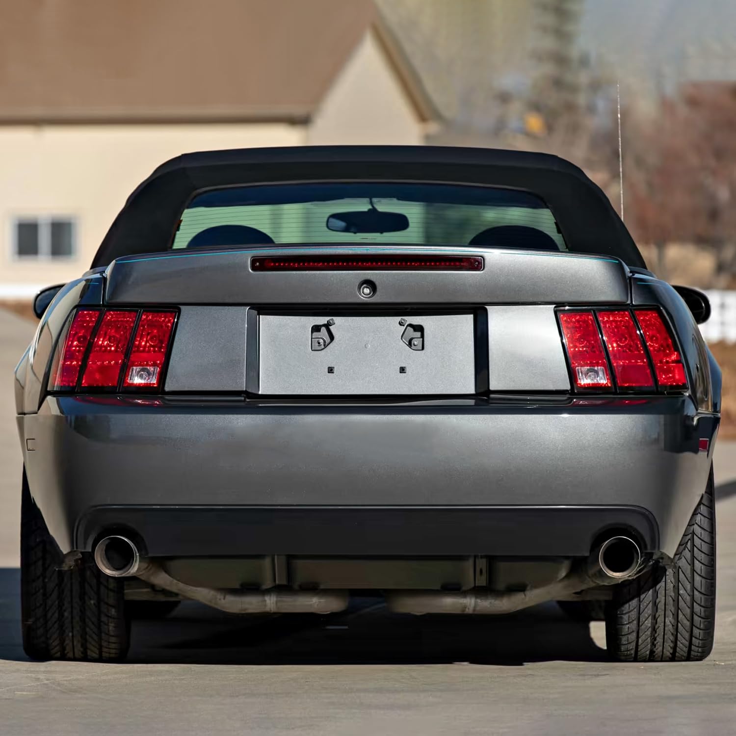 Red SPEC-D TUNING Sequential LED 3rd Brake Light Compatible with 2003-2004 Ford Mustang Cobra