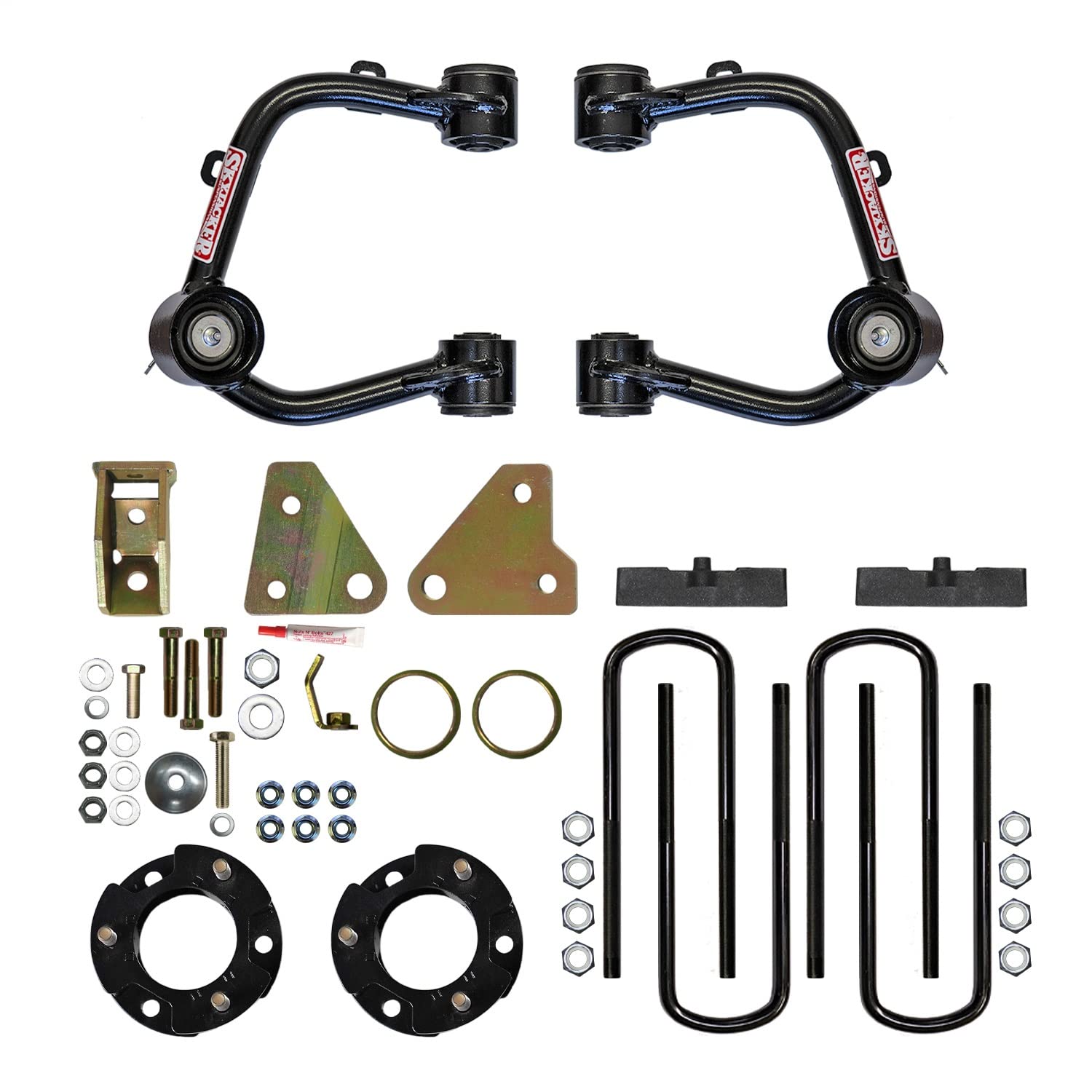 3.5" Front And Rear Suspension Lift Kit Skyjacker FR19350PA