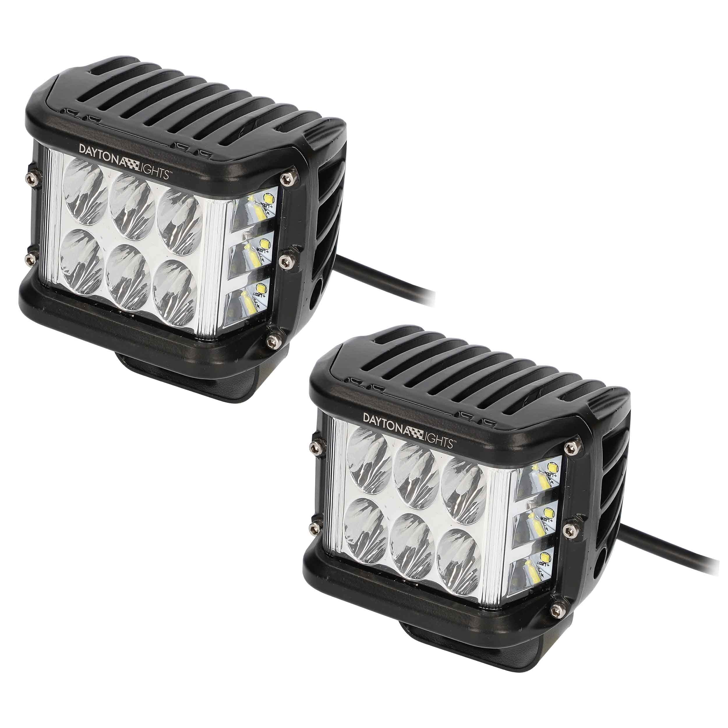 Dual Row METRA Cube Lights - 140-Degree Dual Zone, 12 LED (DL-CL3)