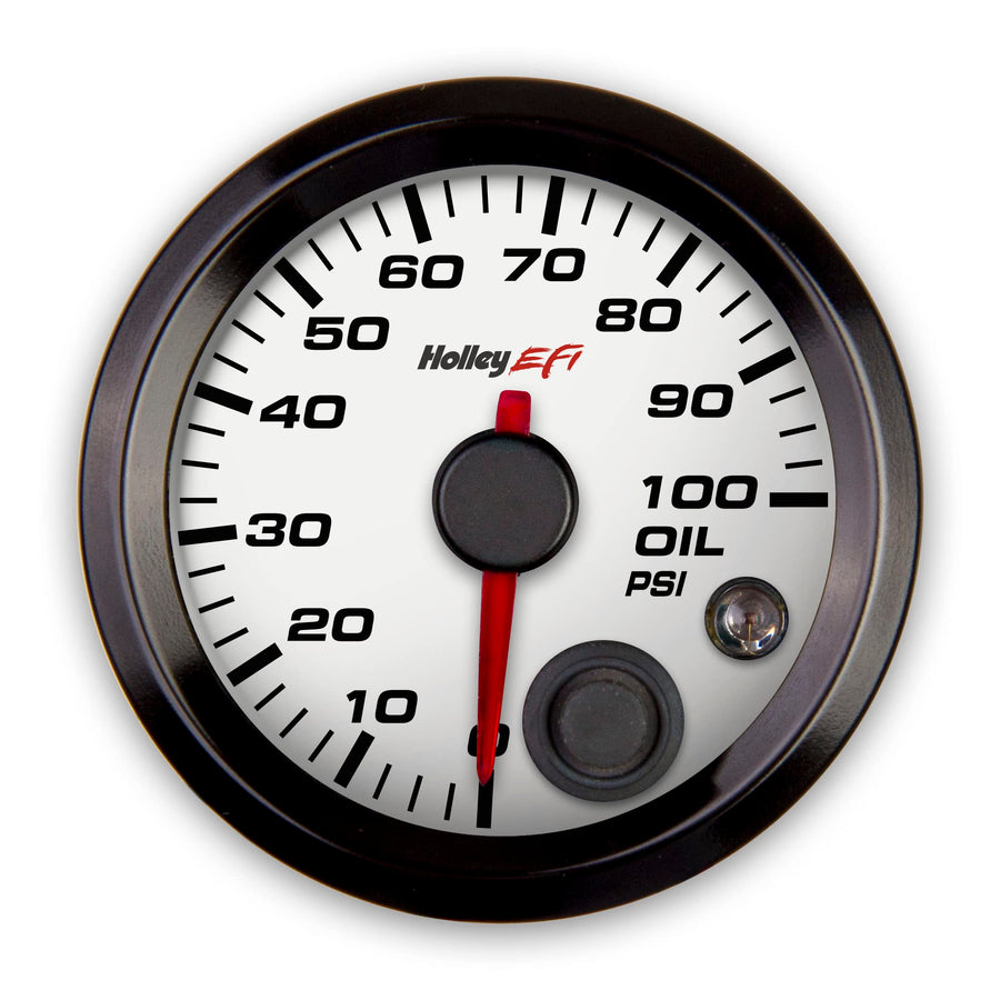 Oil Pressure Gauge Holley EFI 553-127W