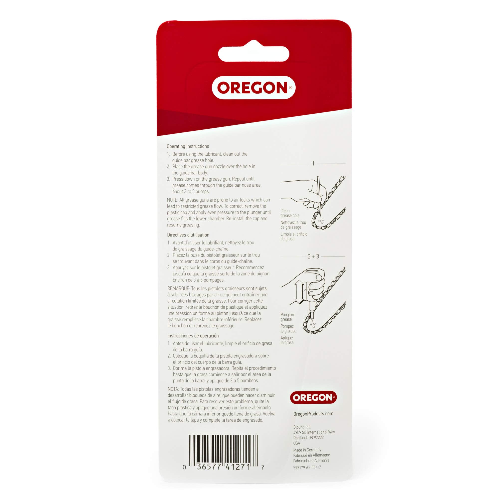 Oregon Premium Chain Saw Grease Gun 40469-A