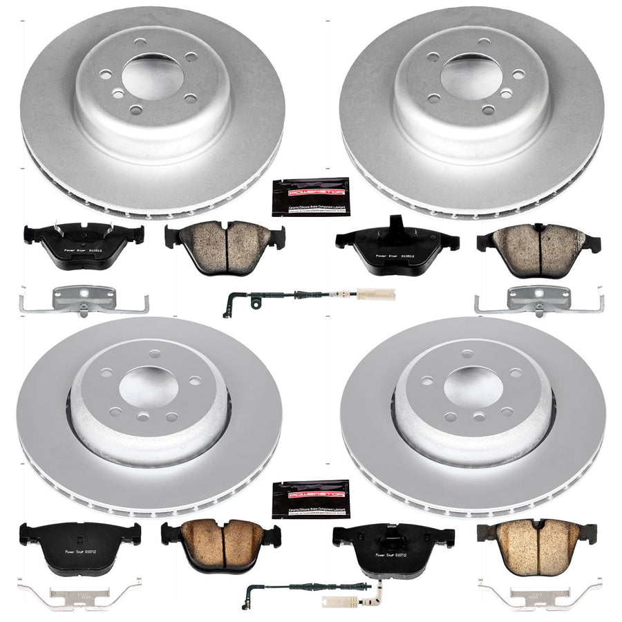 Power Stop Z23 Evolution Geomet® Coated Brake Kit Front and Rear