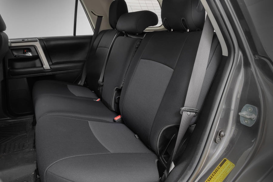 Rough Country Front Seat Covers Neoprene for Toyota 4Runner (2011-2024) - Waterproof & UV Resistant, Foam Padded, Front & Rear Seat Cover Set