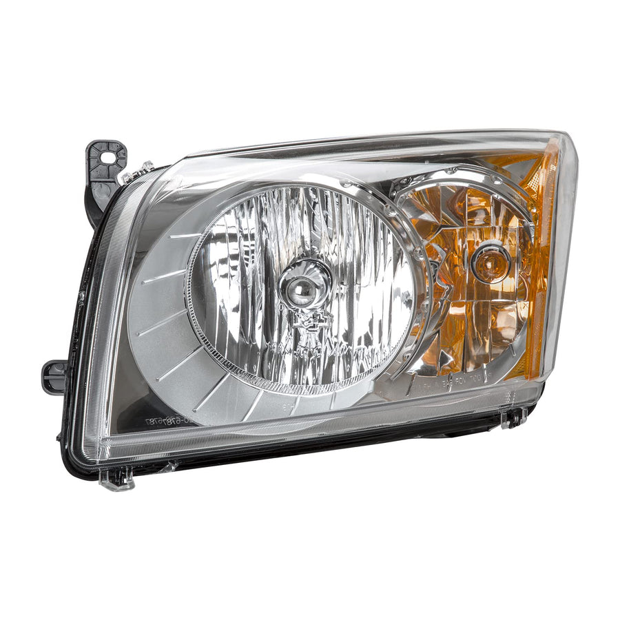 Left TYC Headlight Assembly Compatible with 2007-2012 Dodge Caliber