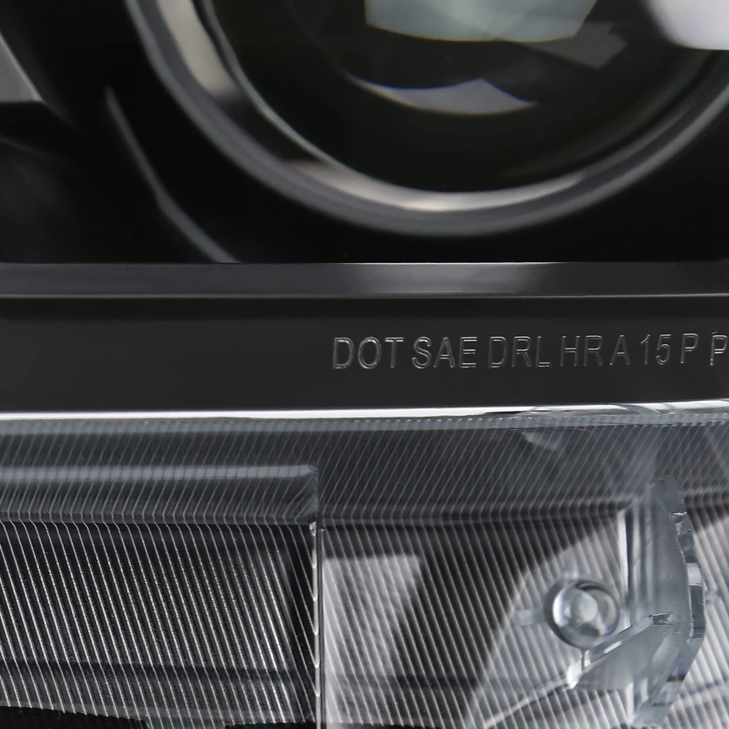 Black Projector Headlights SPEC-D TUNING w/Switchback Sequential LED Turn Signal Compatible with 2016-2022 Toyota Tacoma, Left + Right Pair Headlamps Assembly
