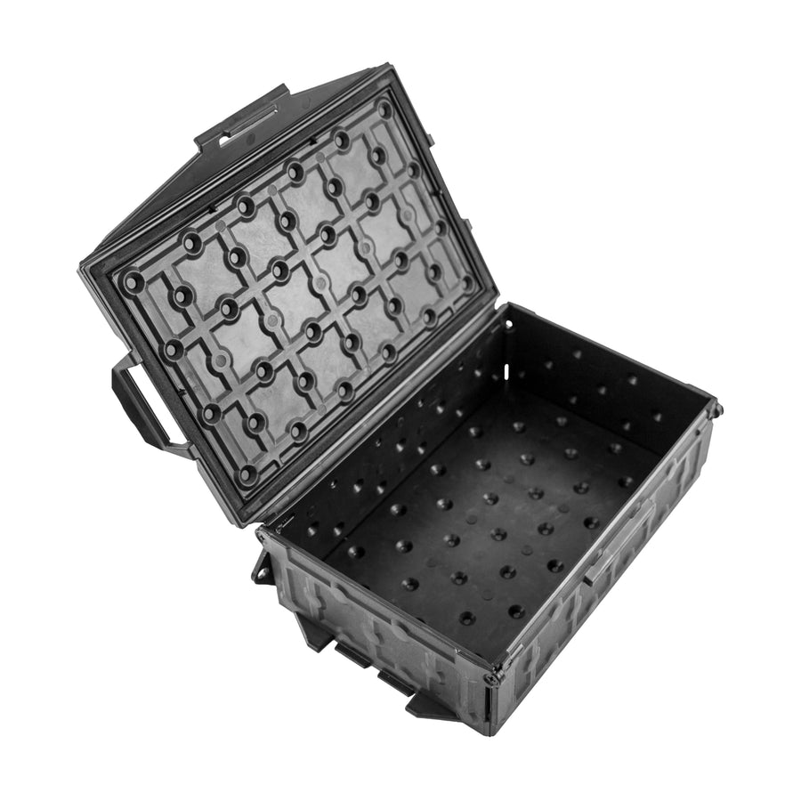 TracPak YakAttack Stackable Storage Box – Black | Kayak Fishing Gear Storage | Fits GearTrac & MightyMount | Kayak Accessories for Fishing Tackle & Tools | Compact 1 lb Weight