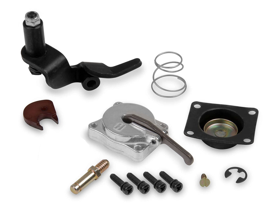 50cc Accelerator Pump Conversion Kit Holley 20-11BK - Aluminum, Black Hardware