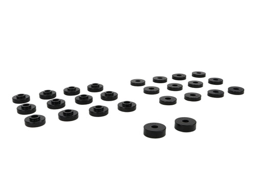 Black Nolathane Body Mount Bushing Kit REV220.0008