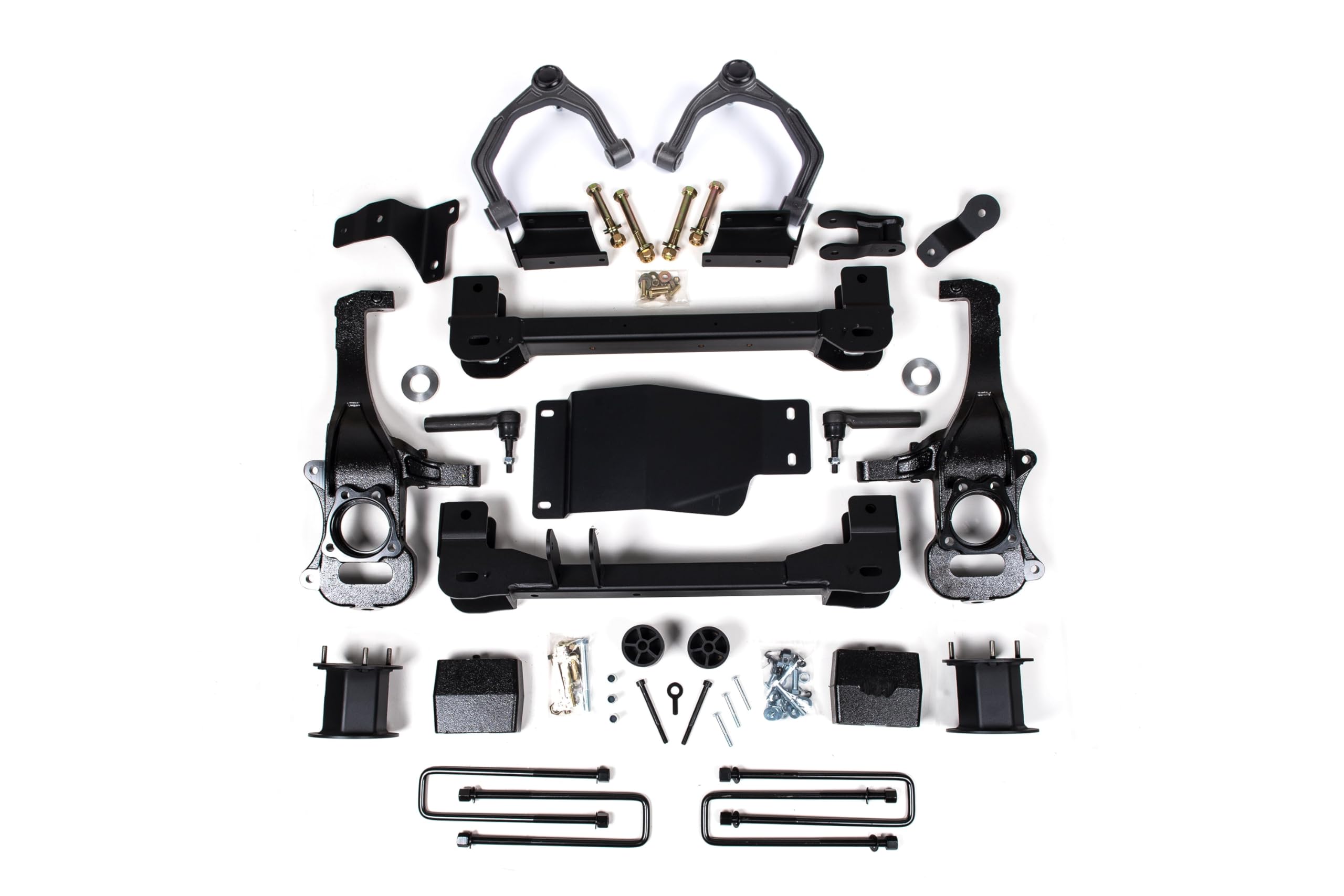 4 inch Zone Offroad Full Suspension Lift Kit | Nitro Shocks | Compatible with Chevrolet Silverado 1500 Custom Trail Boss/LT, GMC Sierra 1500 AT4, 2024 LT 4WD, LTZ 4WD 2019-2023