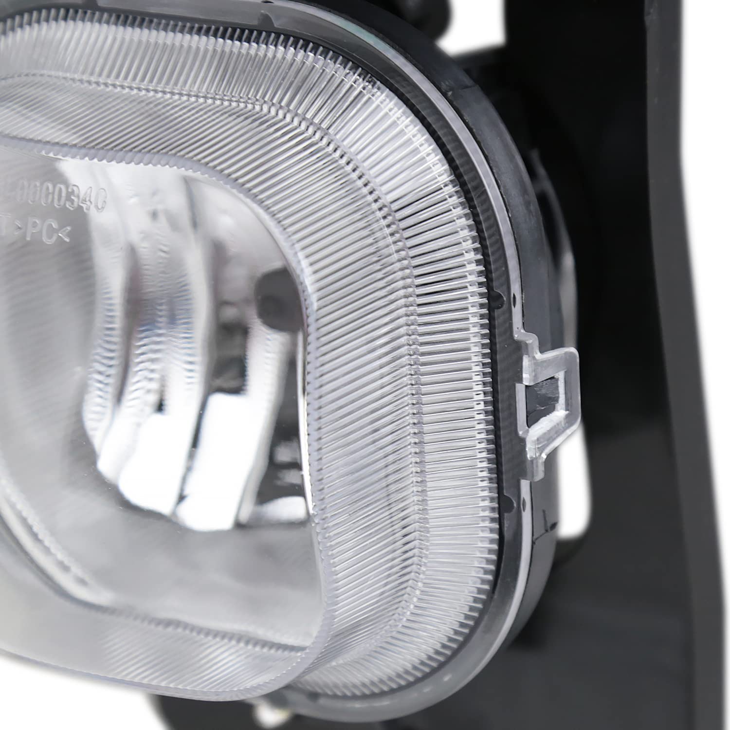 Fog Lights Spec-D Tuning Clear Lens +H10 Bulbs Compatible with Ford F250 F350 Super Duty 2005-2007, 2005 Excursion, L+R Pair Assembly