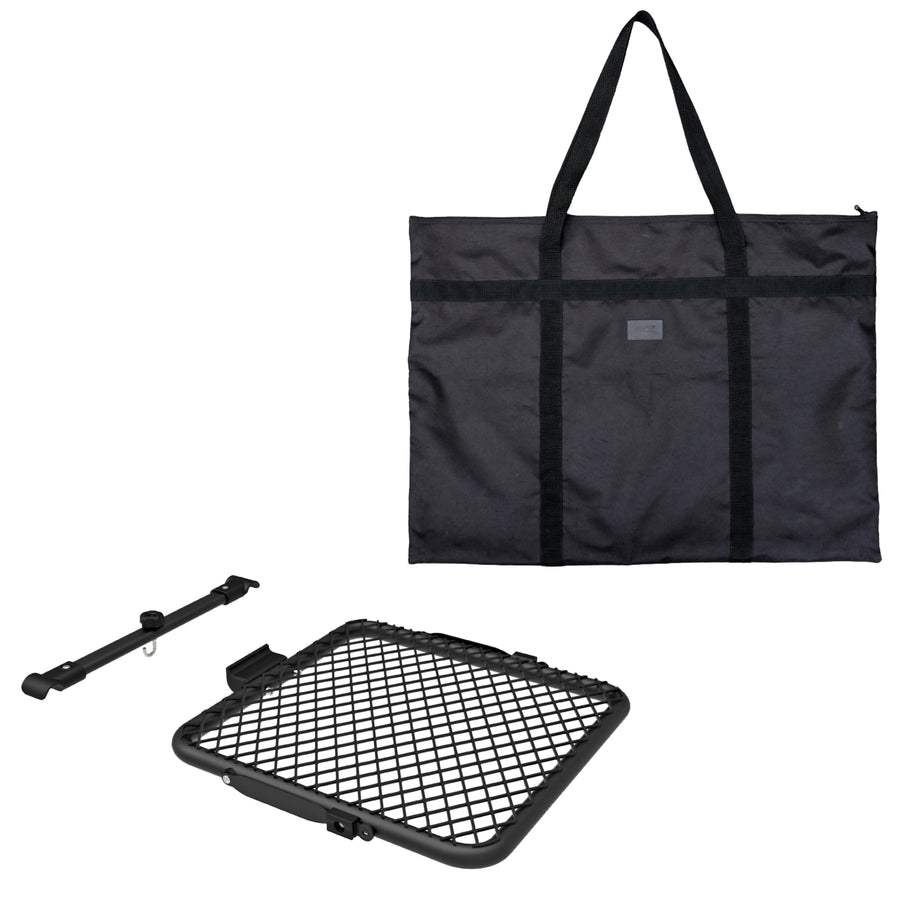 3D MAXpider Tire Step (6127A) Table Extension Kit - Includes Extension Table, Trunk Connector, Carry Bag, for Additional Space, Extra Convenience, Camping - Black (NO TIRE Step)
