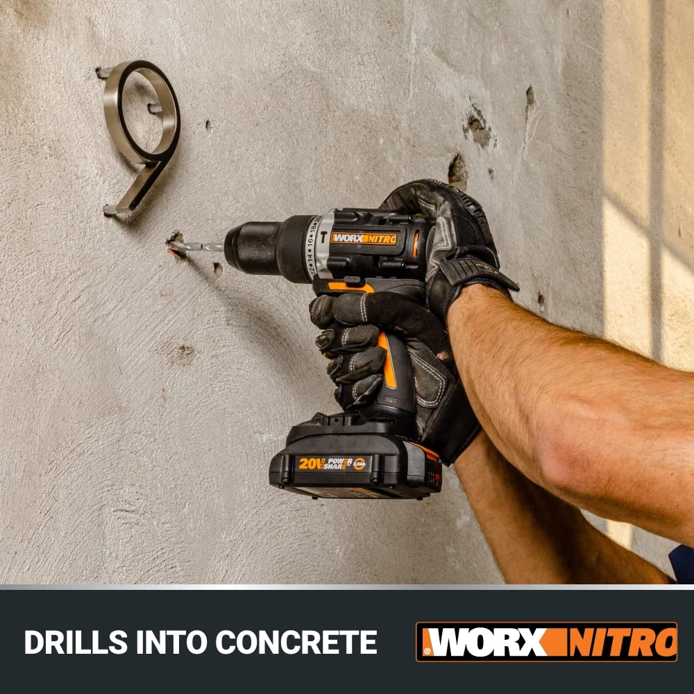 20V Power Share Worx WX352L.9 1/2" Cordless Hammer Drill (Tool Only)