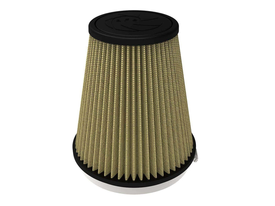 aFe POWER Magnum FLOW Air Filter Universal w/Pro GUARD 7 Oiled Media - 6" Inlet, 8" Tall - #25-60001G
