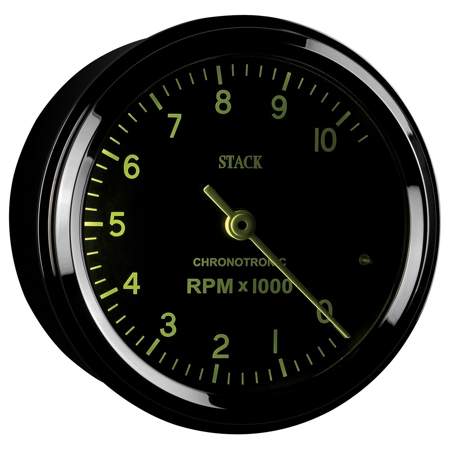 80mm Stack ST901096 Black 0-10k RPM Chronotronic Tachometer