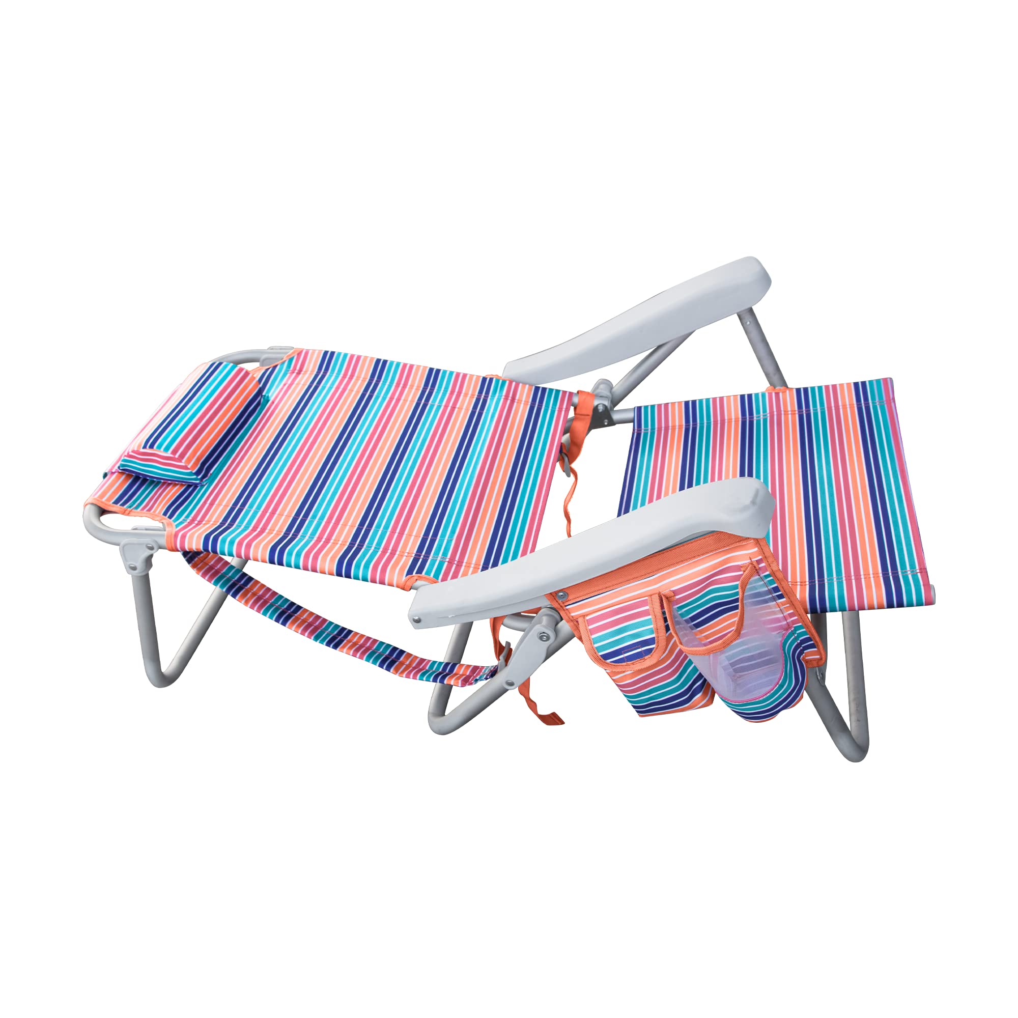 Sherbet Hurley Deluxe Backpack Beach Chair, One Size