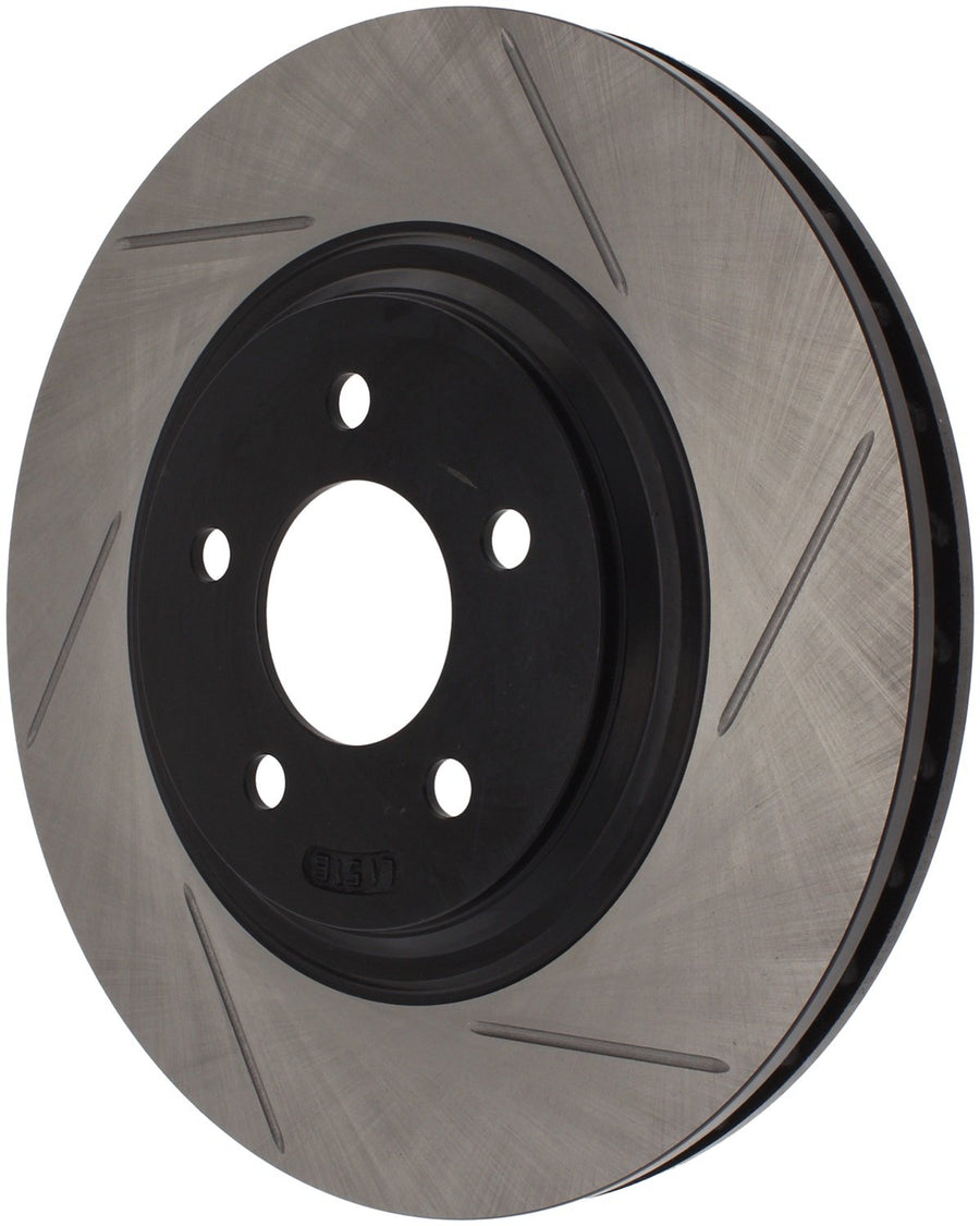 Front Left StopTech 126.61044SL Automotive Replacement Sport Slotted Disc Brake Rotor Fits Select 1994-2004 Ford Mustang