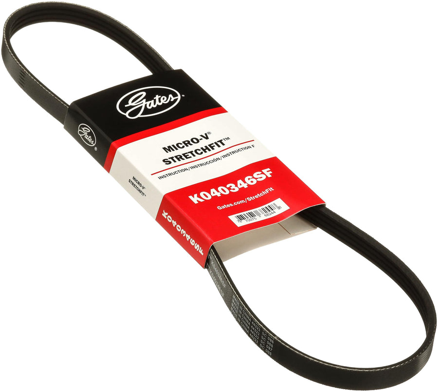 Gates Stretch Fit K040346SF Micro-V Serpentine Drive Belt