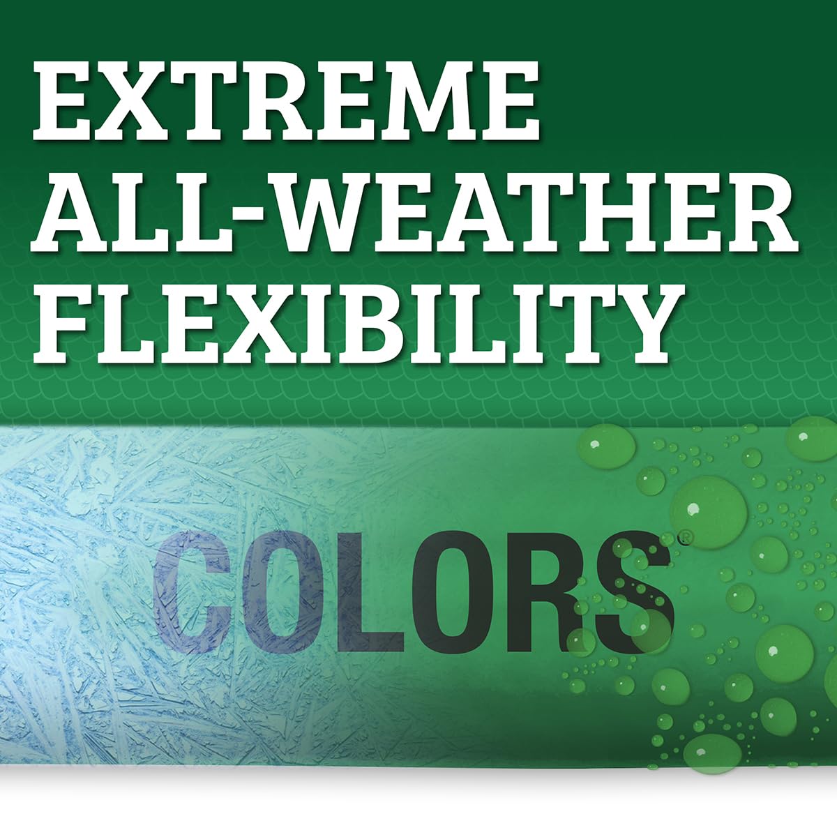 Flexzilla SwivelGrip Colors Garden Hose 5/8 in. x 50 ft., Lightweight All-Weather Water Hose, Durable and Flexible, Leak-Free Connections, Forest Green