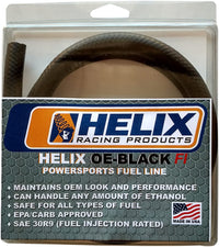 Fuel/Oil Line Helix Black 3/8" X 3'