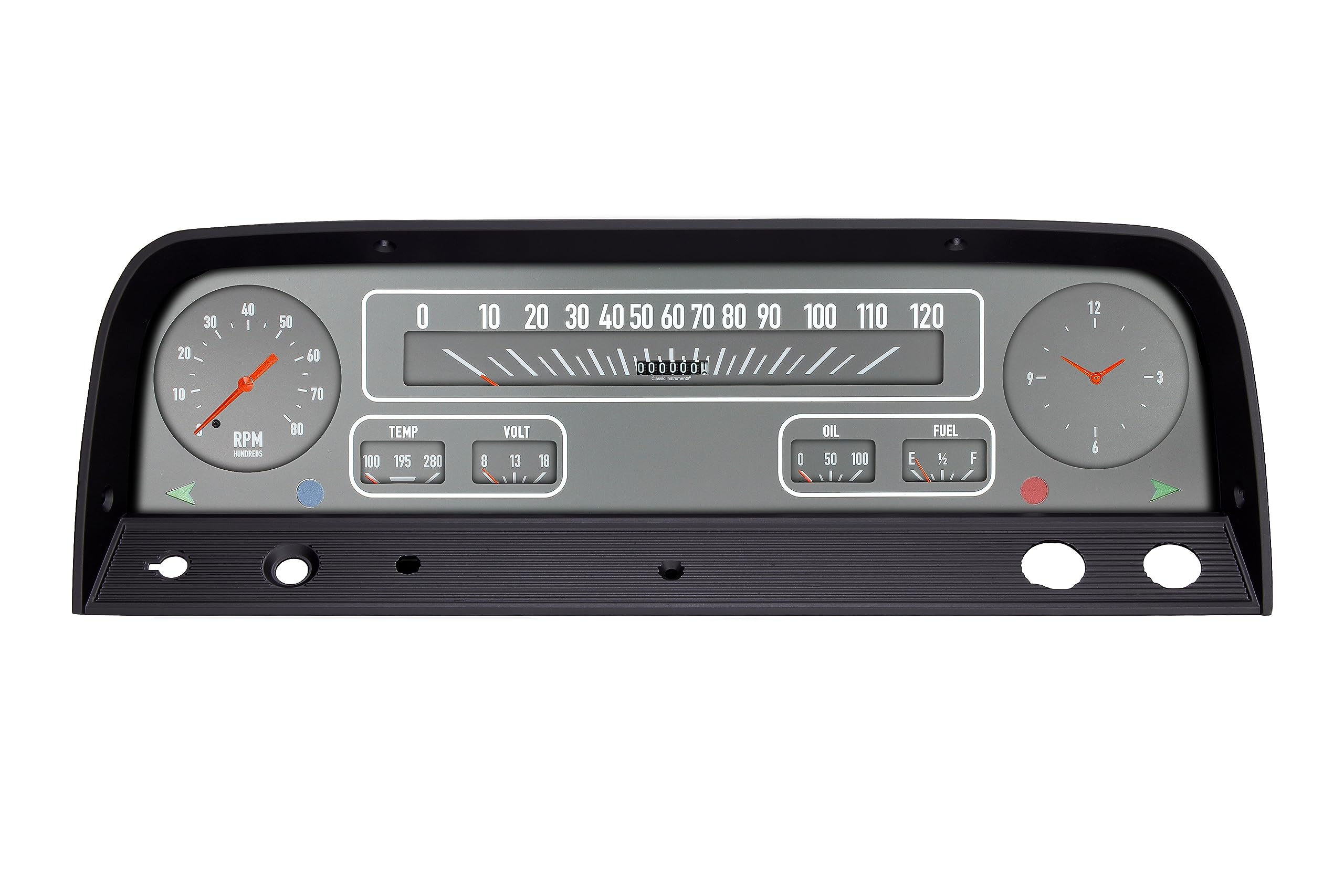 Classic Instruments Classic Truck Gauge Package CT64G Gray