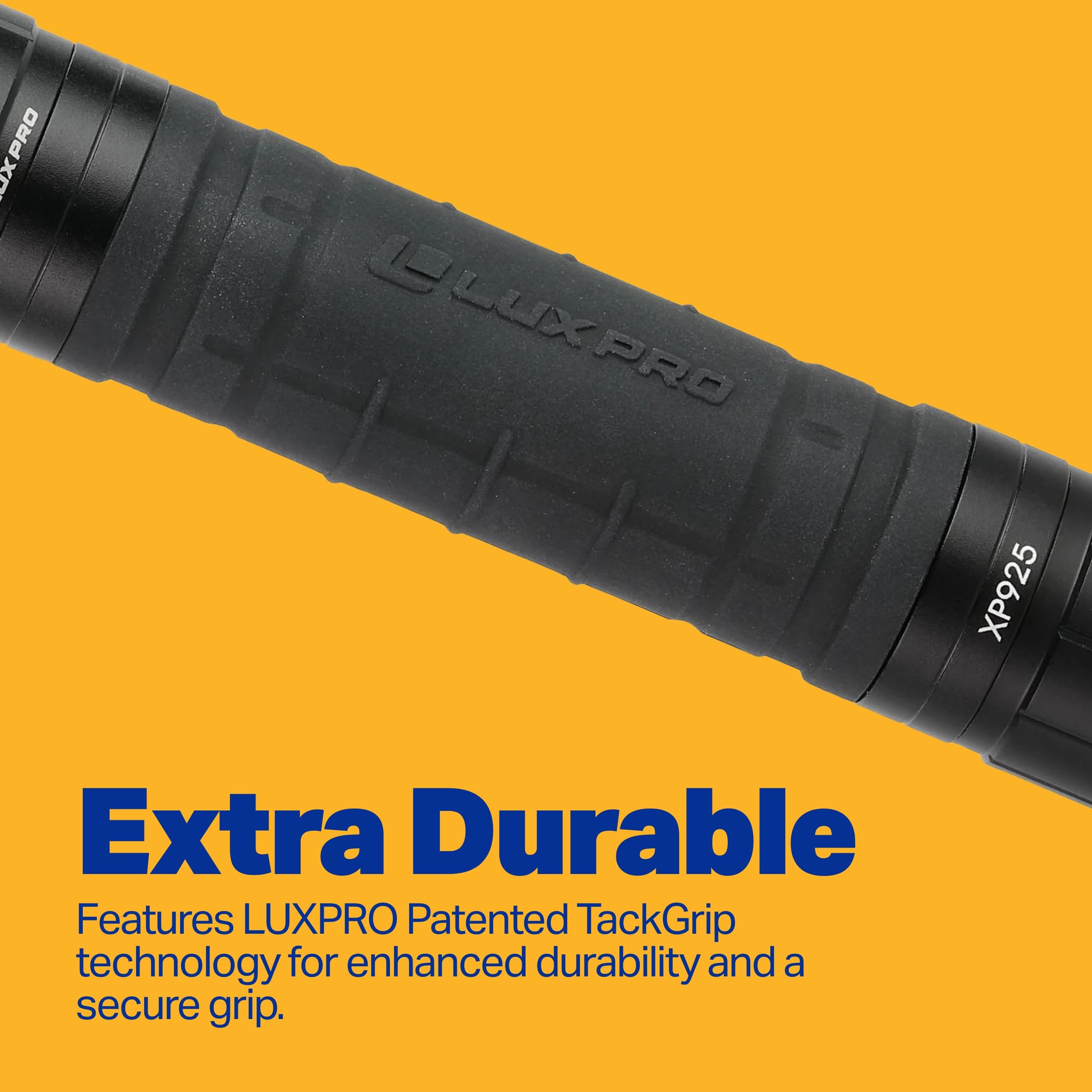 Rechargeable LUXPRO XP925 Focusing LED Flashlight - 2580 Lumens - Bright Flashlight with Power Bank - Features Ergonomic Handle & LPE Optics
