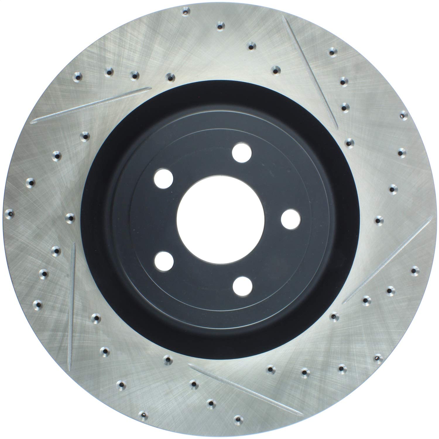 Sport Drilled/Slotted Brake Rotor StopTech 127.61116L (Front Left), 1 Pack