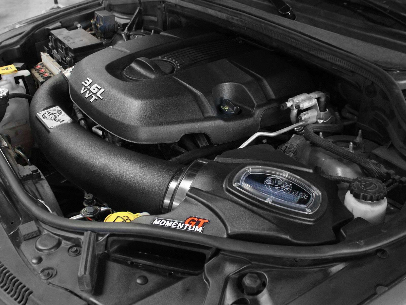 Momentum GT aFe POWER Cold Air Intake System w/Pro 5R Filter, #54-76207, Black
