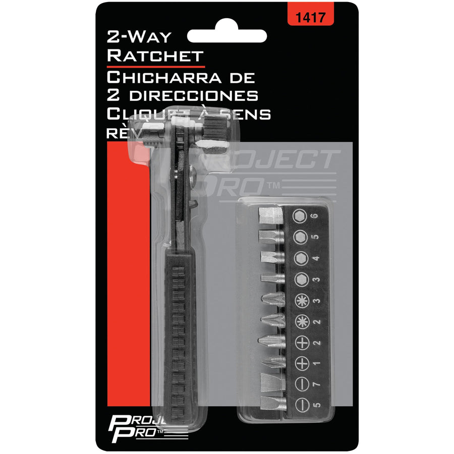 12-Piece Performance Tool Precision Screwdriver Set with Slotted, Phillips, Hex, and Pozi Drive Bits in 3/16-Inch and 1/4-Inch Sizes