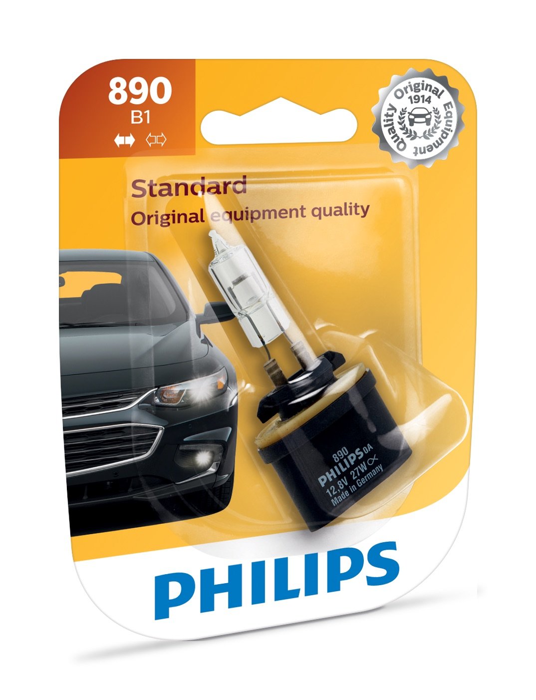 890 Philips Standard Fog Bulb (Pack of 1)