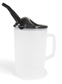 Heavy Duty WirthCo 94046 Graduated Measuring Container with Spout - 4.5 Quart Capacity Funnel king
