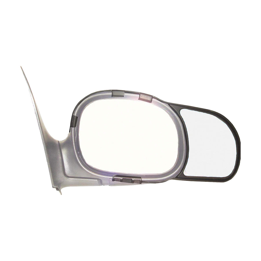 K Source 81600 Snap-On Towing Mirrors For Ford/Lincoln Select Models, Black, Standard