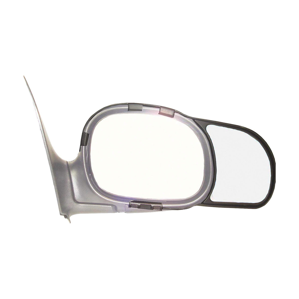 K Source 81600 Snap-On Towing Mirrors For Ford/Lincoln Select Models, Black, Standard
