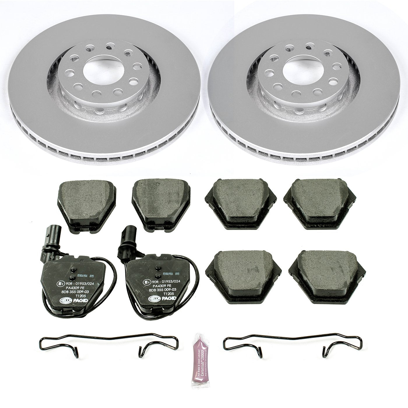 Power Stop Front ESK6722 Euro-Stop Brake Kit Volkswagen For Volkswagen Passat 2002-2004 [Model Specific]
