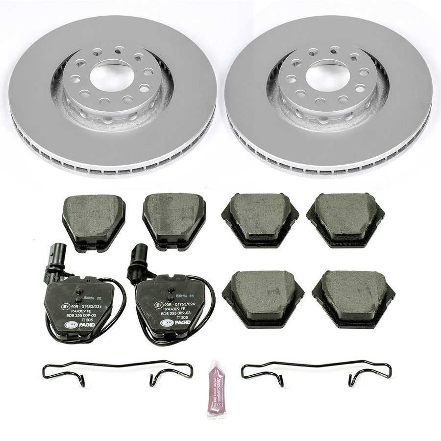 Power Stop Front ESK6722 Euro-Stop Brake Kit Volkswagen For Volkswagen Passat 2002-2004 [Model Specific]