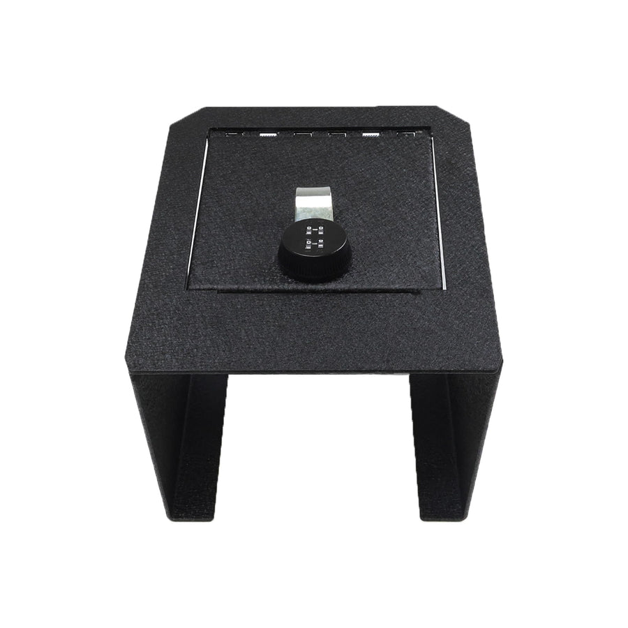 Center Console Safe Black Black Horse Compatible with 2024-2024 Tesla CYBERTRUCK -ASTC24