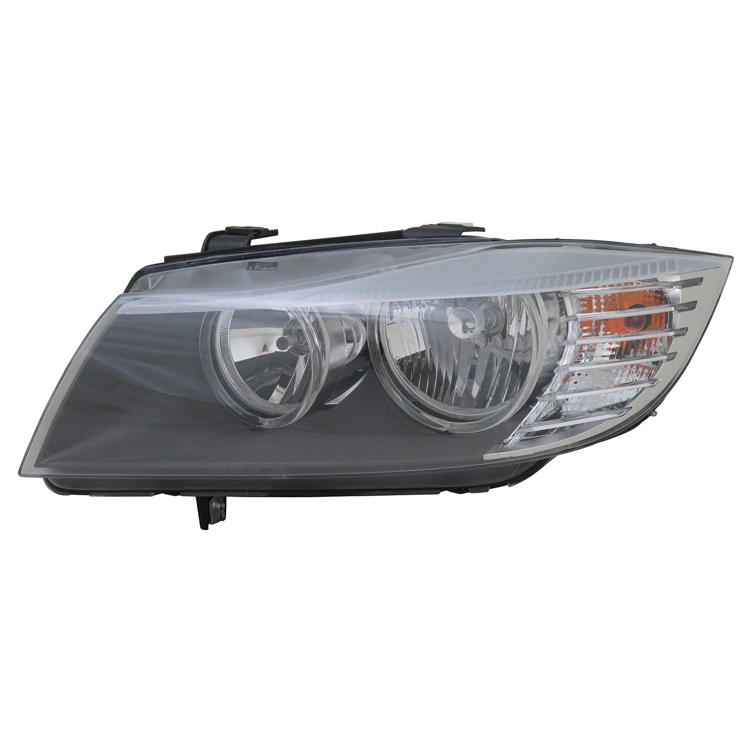 Left TYC Headlight Assembly Compatible with 2009-2011 BMW 3 Series