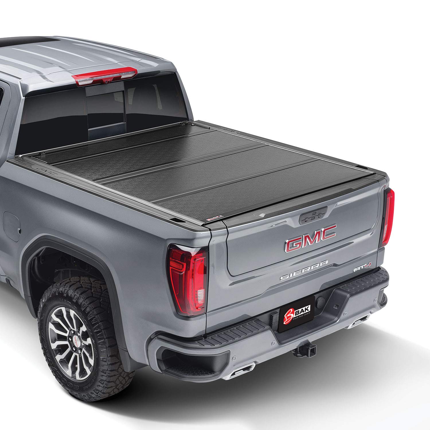 BAK BAKFlip G2 Hard Folding Truck Bed Tonneau Cover | RealTruck 226133 | Fits 2020-2025 Chevy/GMC Silverado/Sierra 2500/3500 6' 10" Bed (82.2")