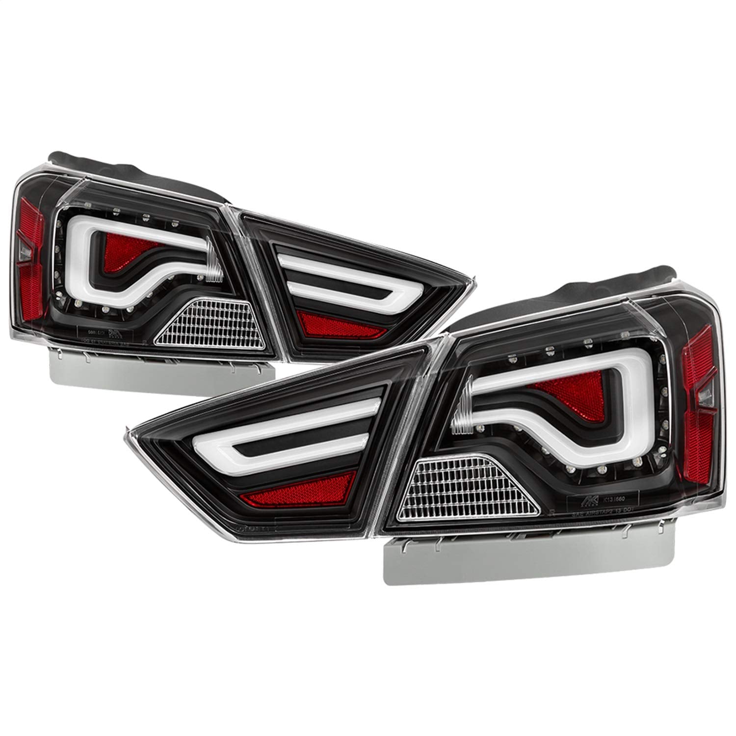 Tail Lights Xtune (ALT-JH-CIM14-LBLED-BK) (Akkon)