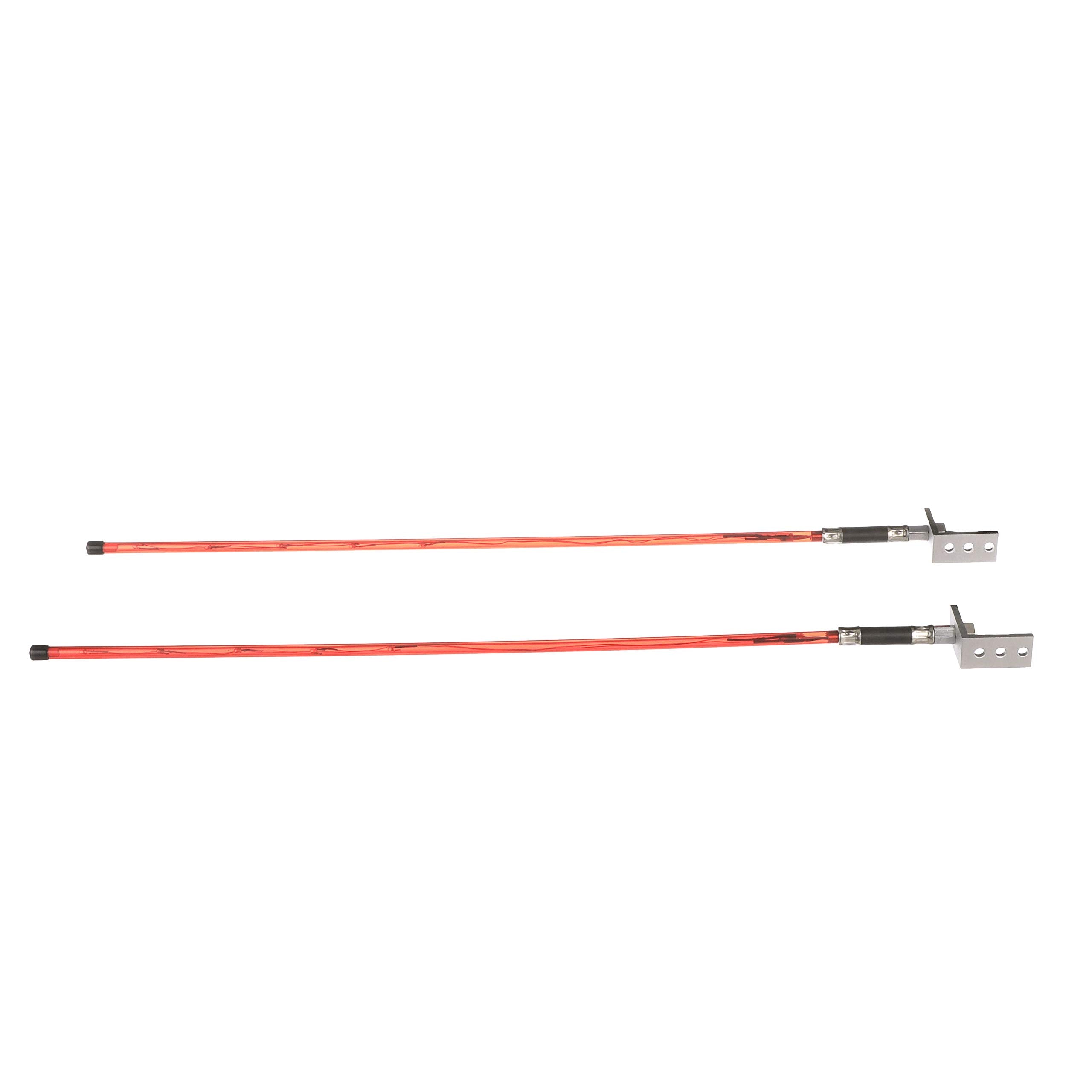 Trailer Guide Lights Attwood 14066-7, Waterproof Red LED Lights, Aid in Trailer Backing, 51 Inches L x ¼-Inch Diameter