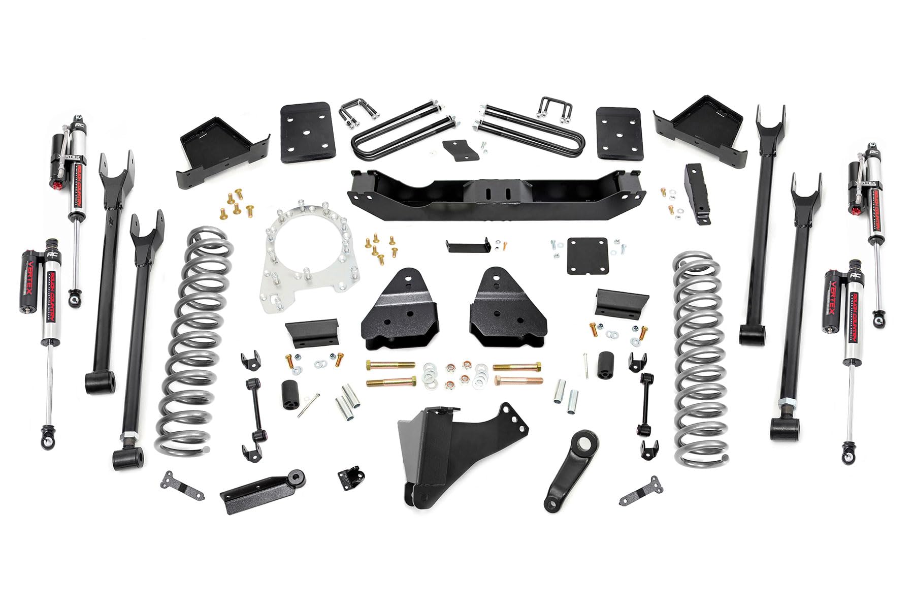 Rough Country 4-Link 6" Lift Kit for 17-22 Ford Super Duty 4WD - 56050