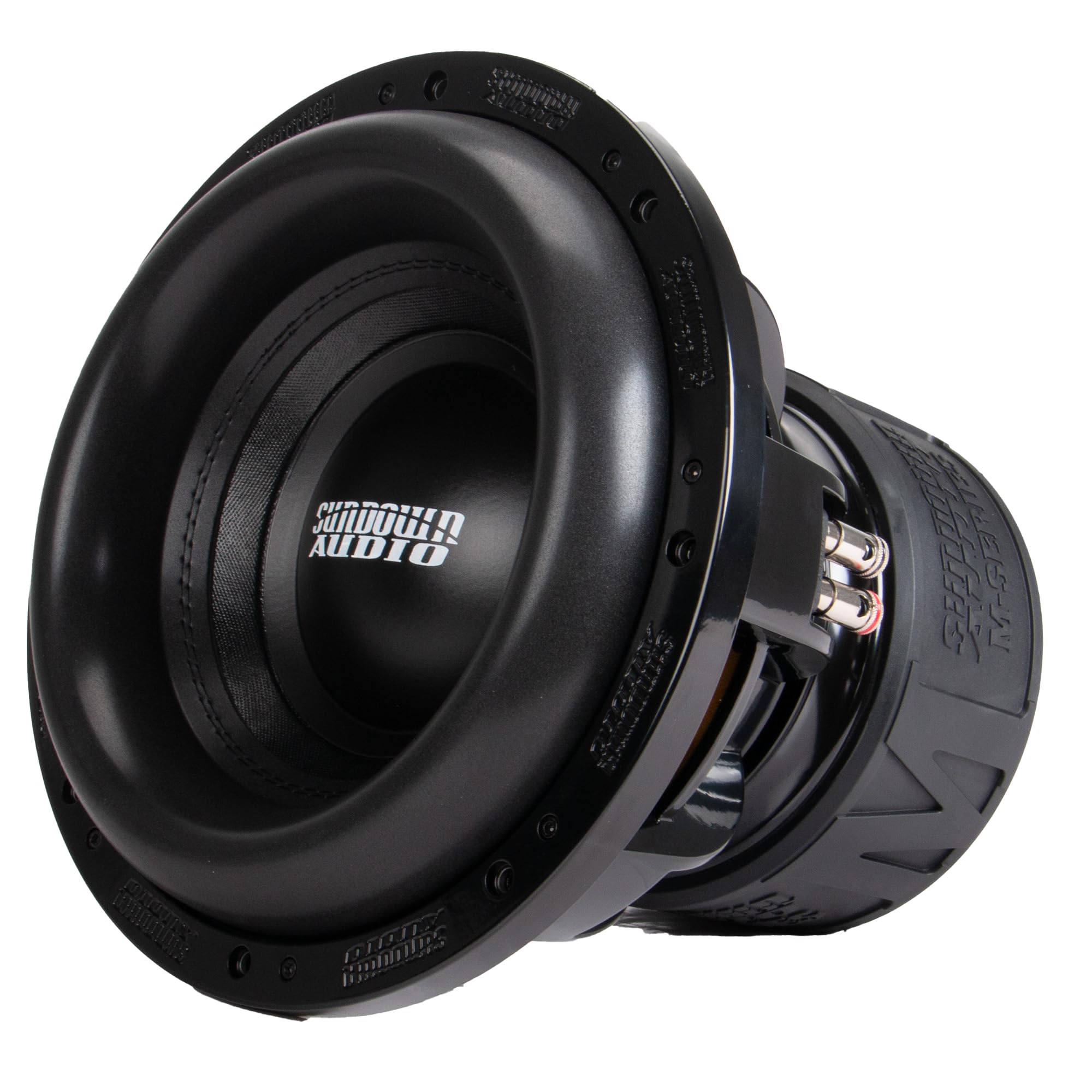 15" Sundown Audio M15 Car Subwoofer – Dual 2 Ohm, 2000W RMS/4000W Peak, 3" Copper VC, 35mm Xmax, Mega Roll Surround, Quad Magnet Motor, Low-Distortion SPL Sub