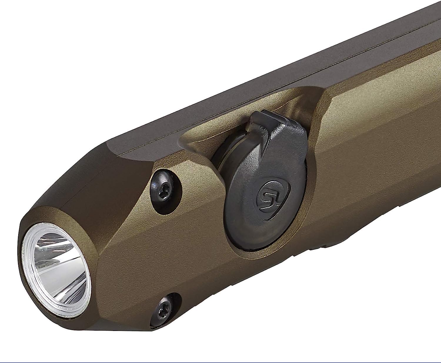 Wedge Streamlight 1,000-Lumen Max 300-Lumen Standard 1,200-Candela Flat Everyday Carry Flashlight, Includes USB-C Cable and Lanyard, Coyote