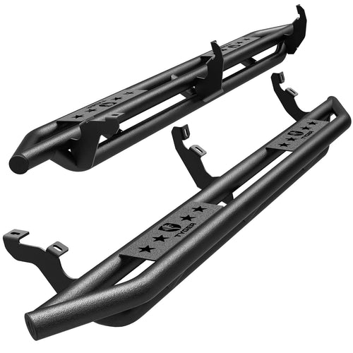 Tyger Auto Star Armor Side Step Rails Compatible with 2019-2026 Ford Ranger | Supercrew Cab | TG-AM2F20358 | Nerf Bars Running Boards