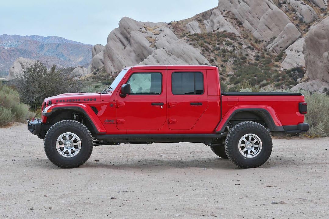 20-22 Jeep JT Fabtech 4WD Gas 3in Trail w/DLSS 2.5 Coilover Resi & RR DLSS (K4217DL)