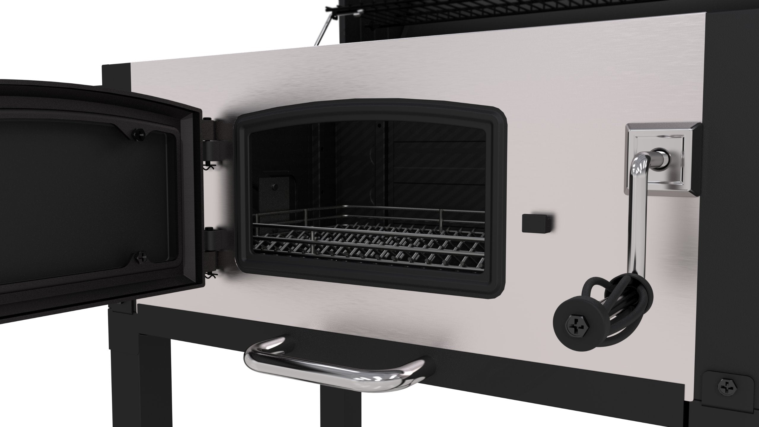 Dyna-Glo Heavy Duty DGN486SNC-D Stainless Charcoal Grill, Large