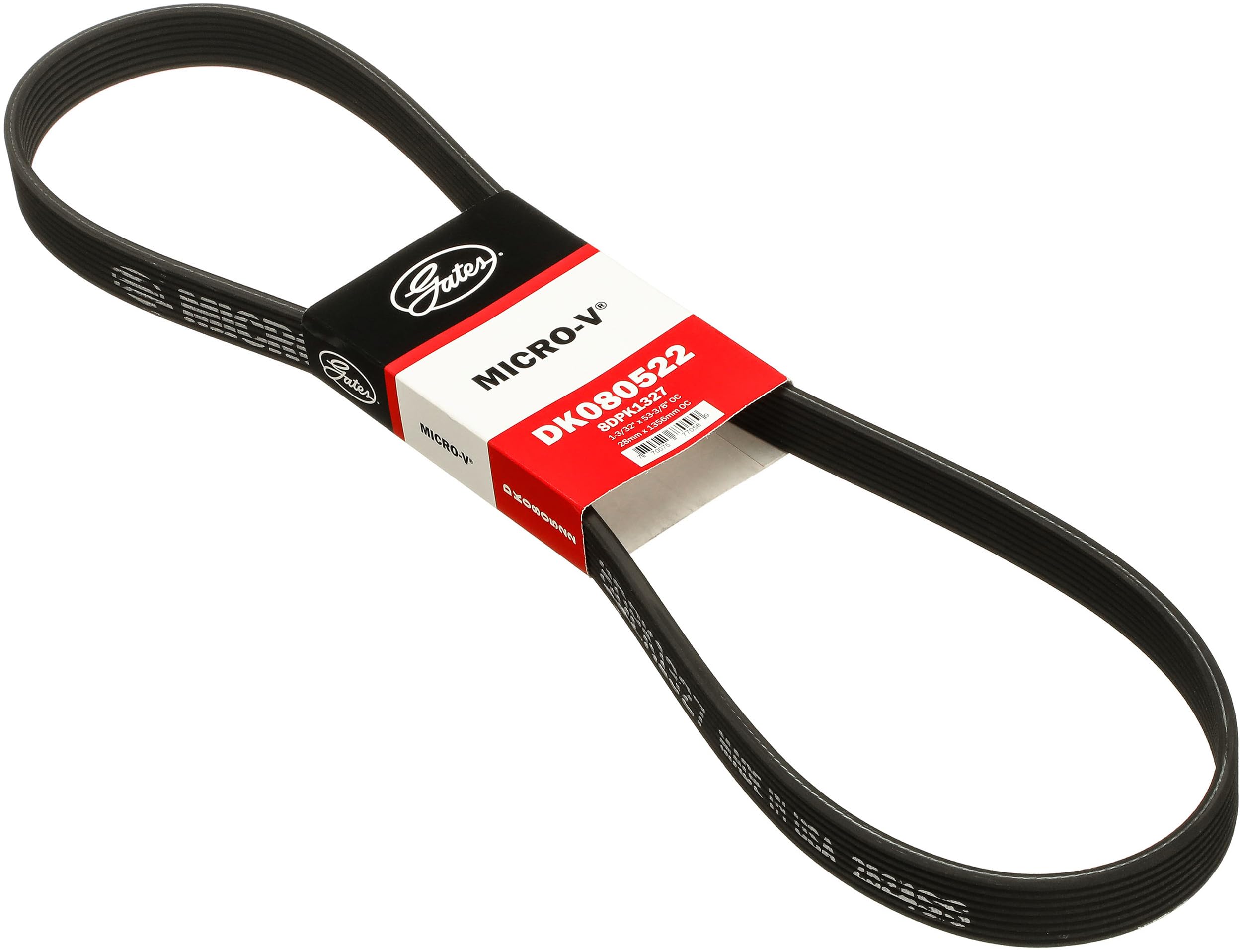 DK080522 nobrandname Micro-V Dual-Sided Serpentine Drive Belt